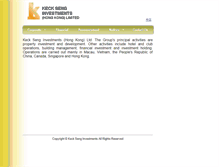 Tablet Screenshot of keckseng.com.hk