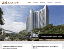 Tablet Screenshot of keckseng.com